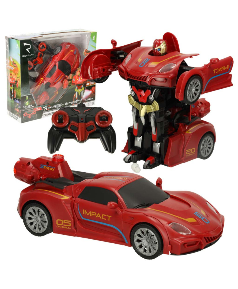 Transformer robot racing car Revolt TRANSFORMING ROBOT RACER