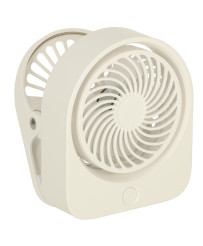 Mini desk fan with USB clip