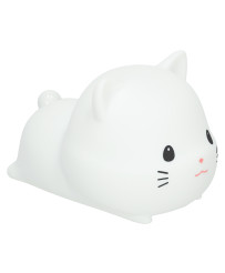 Silicone night light white...