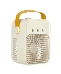 Air conditioner fan humidifier silver
