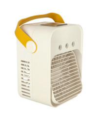 Air conditioner fan humidifier silver