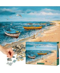 CASTORLAND Puzzle 500el. Morning at the Seaside