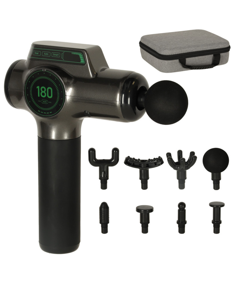 Body massage gun back massager 8 tips