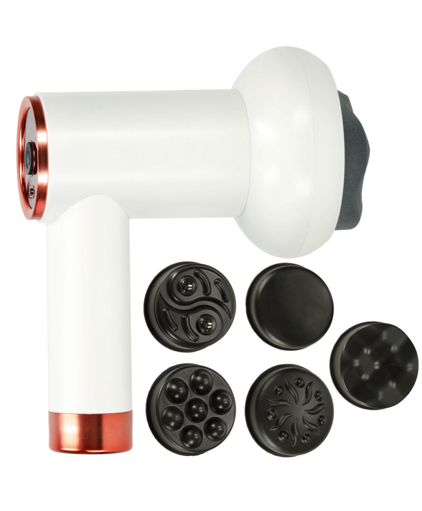 Body massage gun slimming 9in1 white