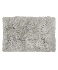 Dog bed mat XXL grey 110x75cm