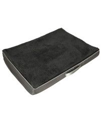 Orthopedic grey dog bed...