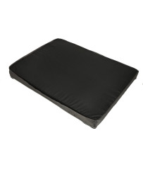 Orthopedic grey dog bed 90x70x10cm