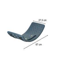 Balancing board with embossing 83x28cm blue