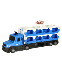 Car trailer transporter folding XXL blue