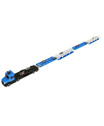 Car trailer transporter folding XXL blue