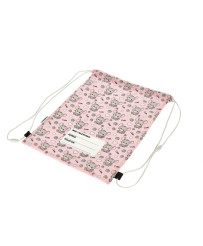 Children's shoe bag mouse pink