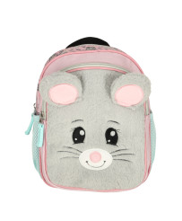 Kindergarten backpack 10.5 inch mouse blue-grey