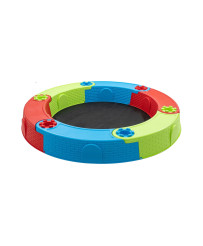 Plastic sandbox colorful...