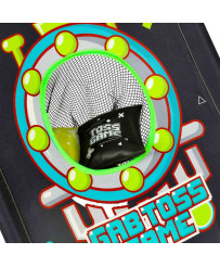 Dexterity game throwing bags to the target
