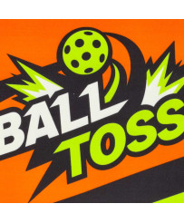 Rehabilitation game throwing a ball to a target