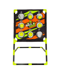 Rehabilitation game throwing a ball to a target