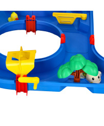 Plastic waterway garden toy 89 pieces