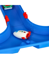 Plastic waterway garden toy 89 pieces
