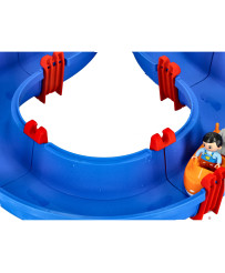 Plastic waterway garden toy 64 pieces