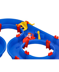Plastic waterway garden toy 64 pieces