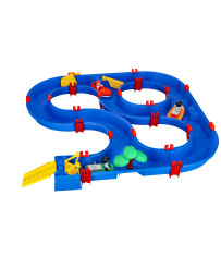 Plastic waterway garden toy 64 pieces