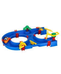 Plastic waterway garden toy 39 pieces