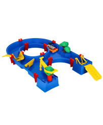 Plastic waterway garden toy 39 pieces