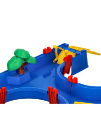 Plastic waterway garden toy 39 pieces