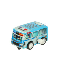 Car track police puzzle 47 el.