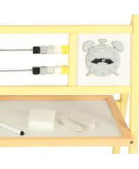 Chalkboard dry erase board 30x56x90 peach