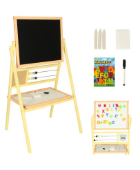 Chalkboard dry erase board 30x56x90 peach