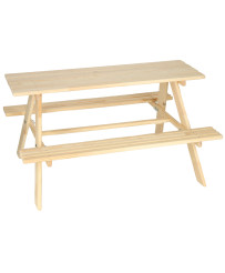 Garden set table + 2 benches