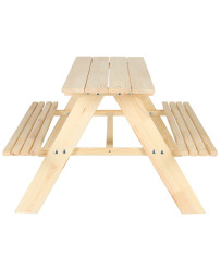 Garden set table + 2 benches