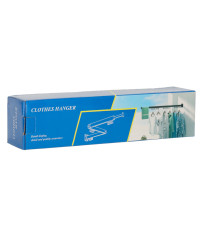 Telescopic extension wall hanger 114cm black