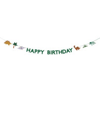 Happy Birthday Dino banner 3m