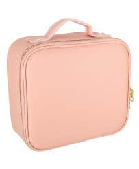 Cosmetics organizer with mirrors pink
