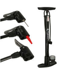 Stationary bicycle foot pump 11bar