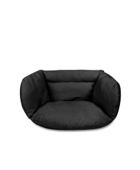 Stork's nest cushion black