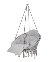 Stork's nest with cushion 60*80*120 grey