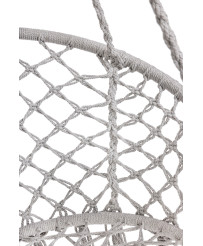 Stork's nest with cushion 60*80*120 grey