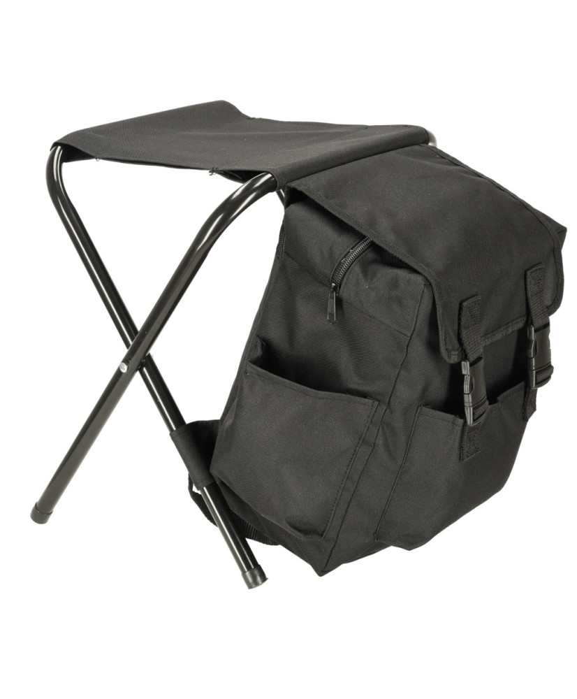 Backless fishing touring chair black