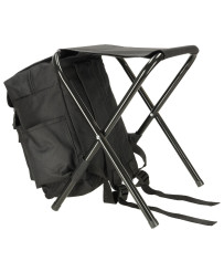 Backless fishing touring chair black