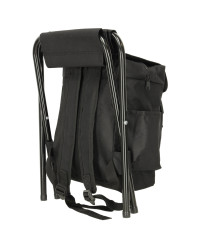 Backless fishing touring chair black