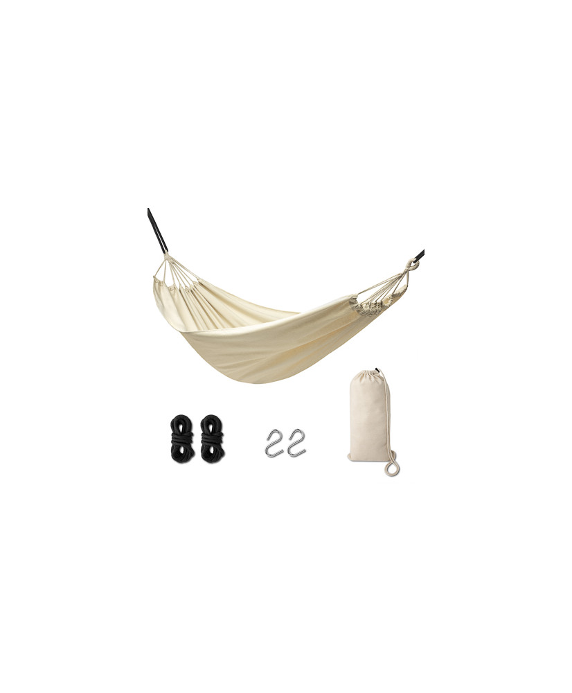 Garden hammock boho 200cm ecru