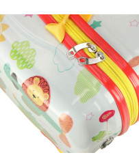 Children's travel case on wheels octopus