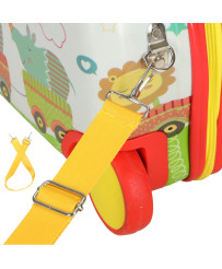 Children's travel case on wheels octopus