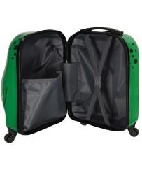 Children's travel case on wheels crocodile