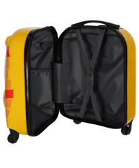 Children's travel suitcase on wheels lion