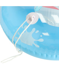 BESTWAY 34037 Inflatable swimming mattress children's pontoon boat mattress blue