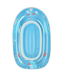 BESTWAY 34037 Inflatable swimming mattress children's pontoon boat mattress blue